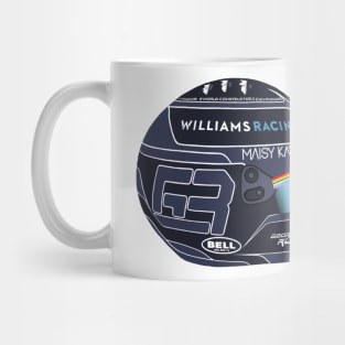 George Russell Abu Dhabi helmet 2020 Mug